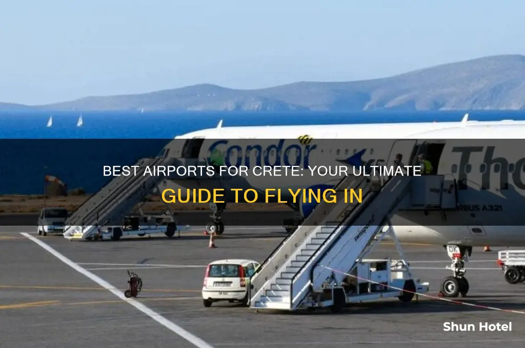 which airport to fly into crete