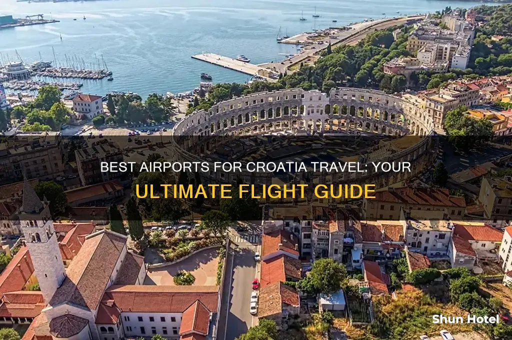 which airport to fly into croatia