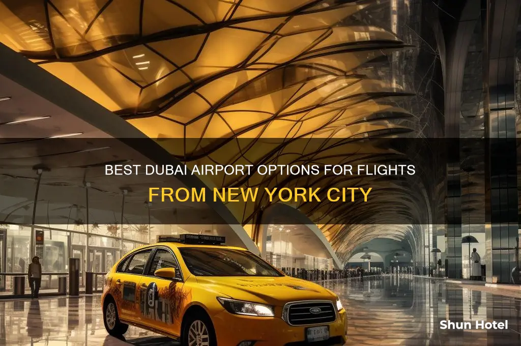 which airport to fly into dubai from new york