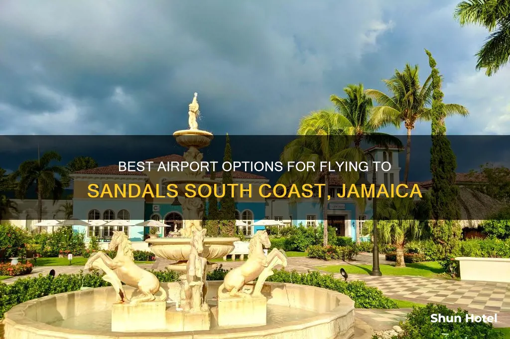 which airport to fly into for sandals south coast