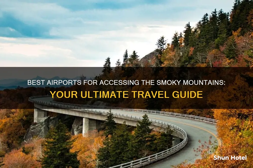 which airport to fly into for smoky mountains