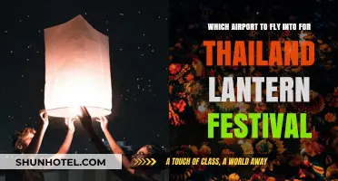 Best Airports for Thailand's Magical Lantern Festival Experience