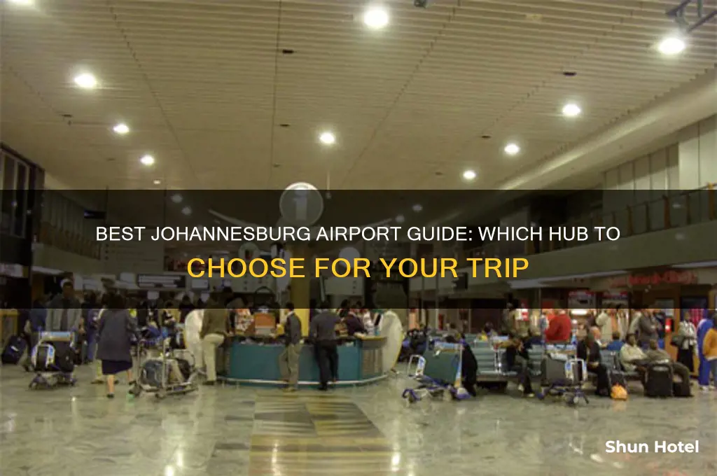 which airport to fly into johanesburg