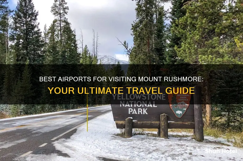 which airport to fly into mount rushmore