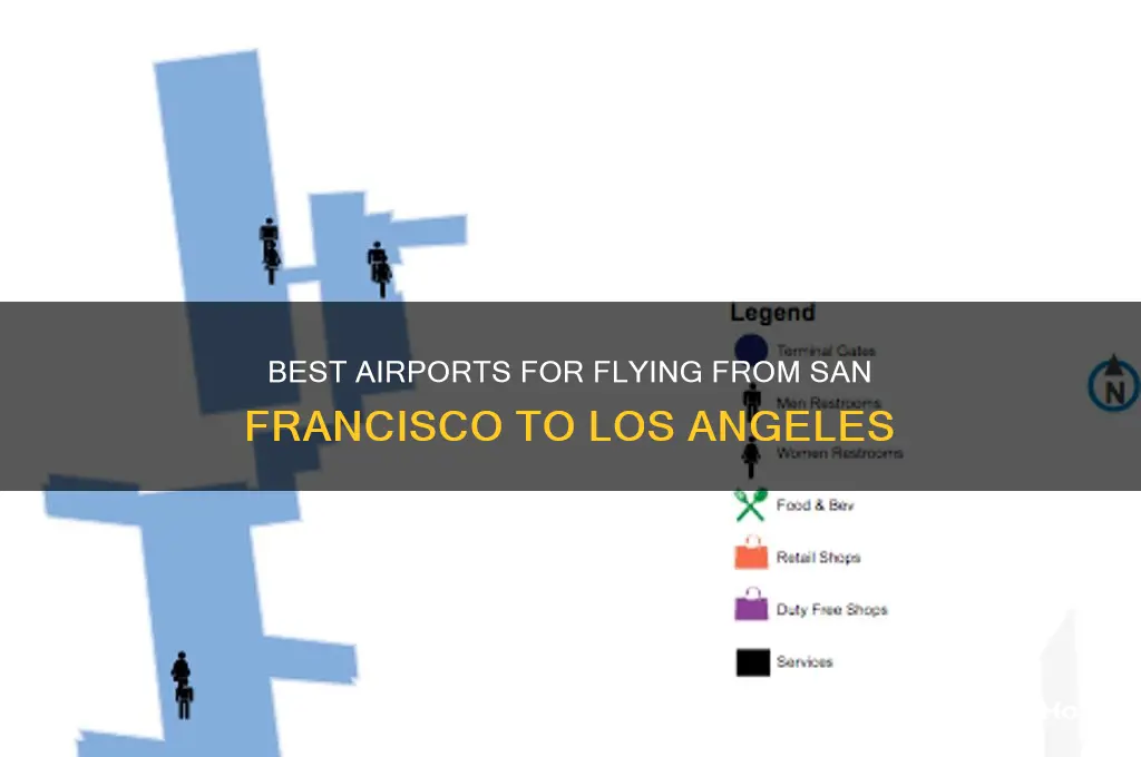 which airport to fly into san francisco to los angeles