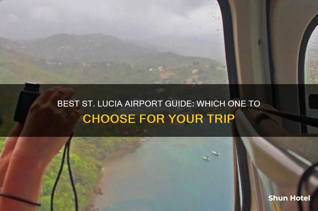 which airport to fly into st lucia