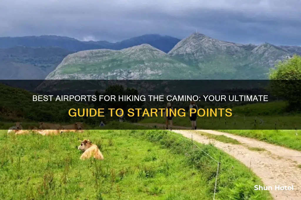 which airport to fly into to hike the camino