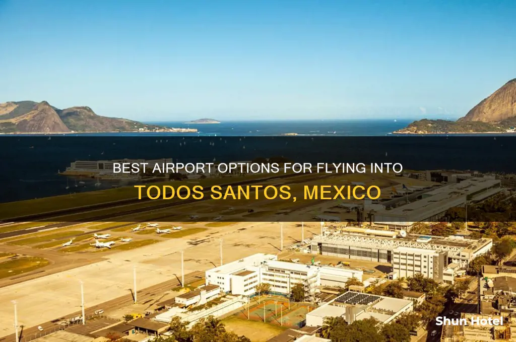 which airport to fly into todos santos