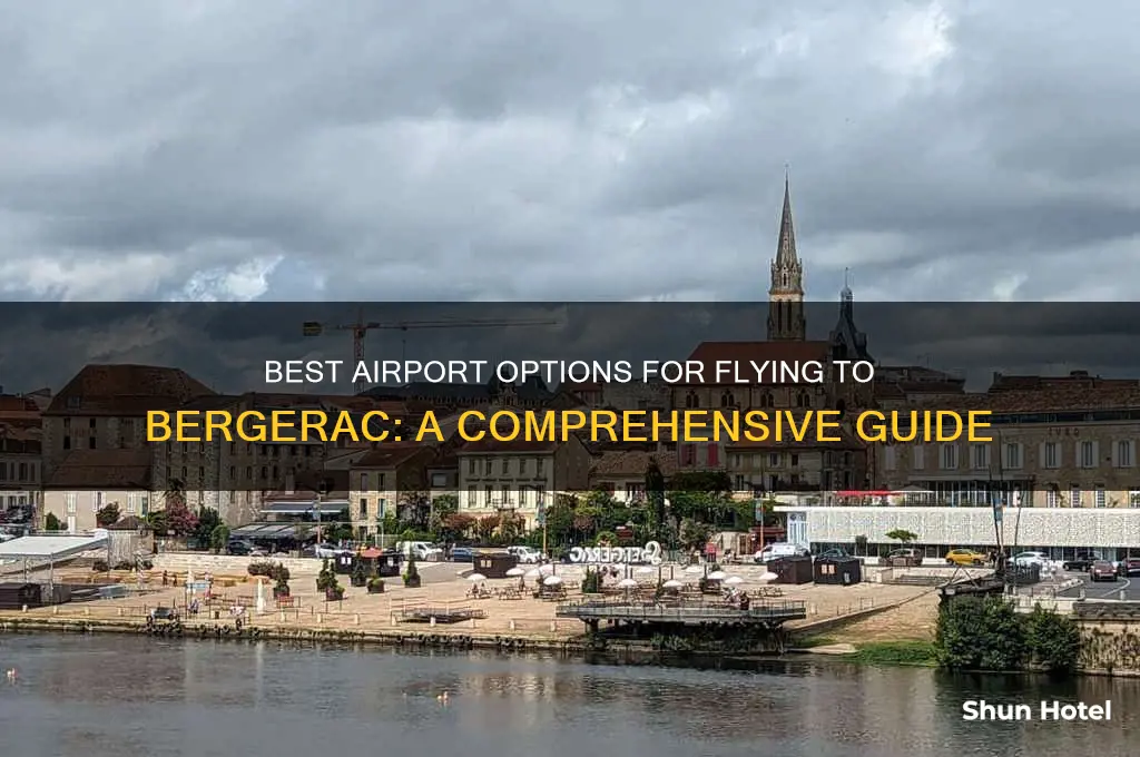which airport to fly to bergerac