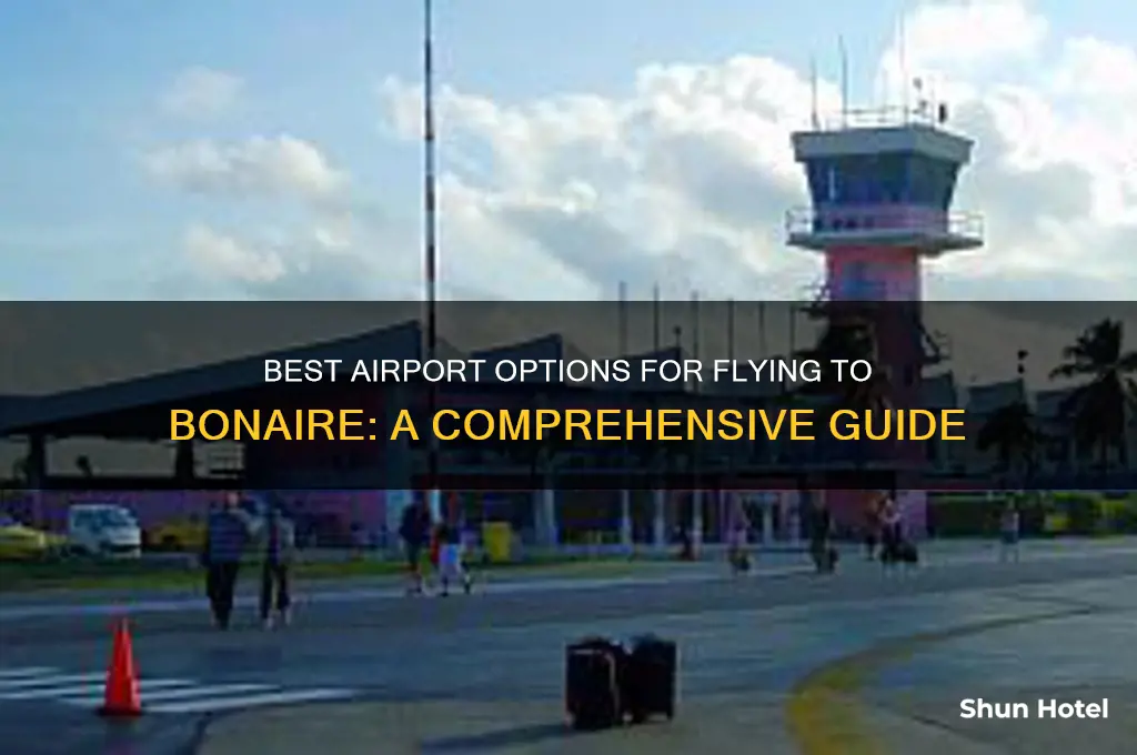 which airport to fly to bonaire