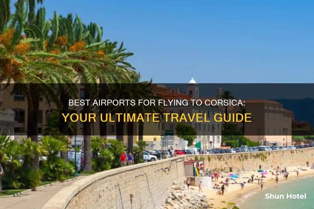 which airport to fly to corsica