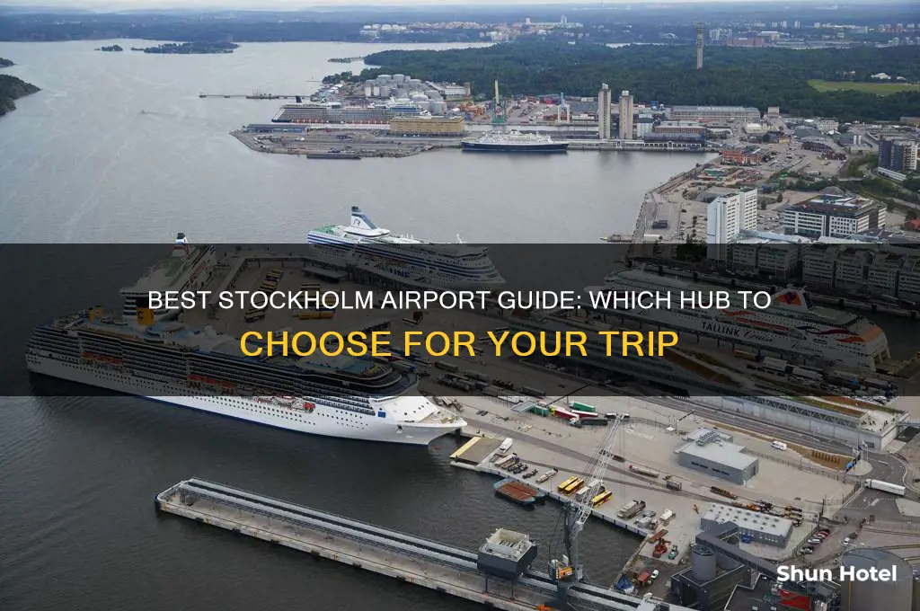 which airport to fly to in stockhom