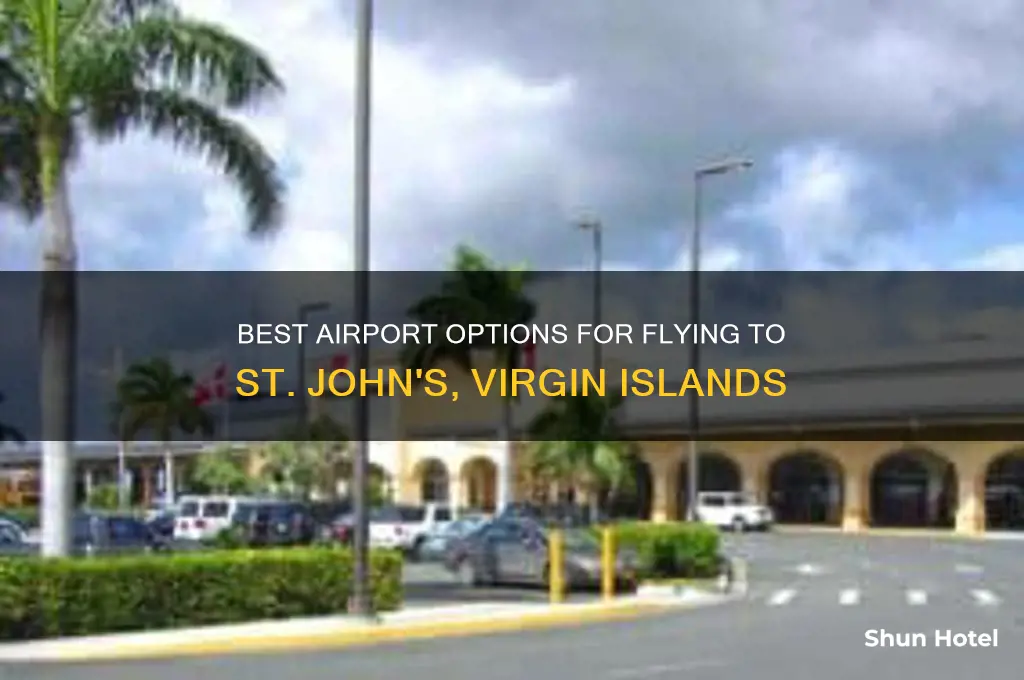 which airport to fly to st john