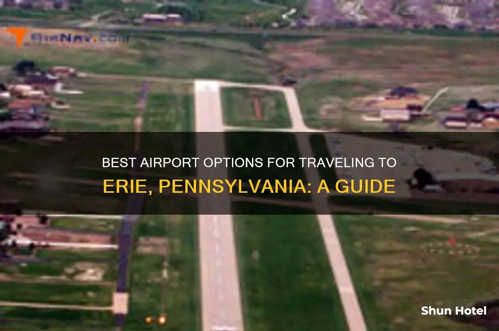 which airport to get to erie pa