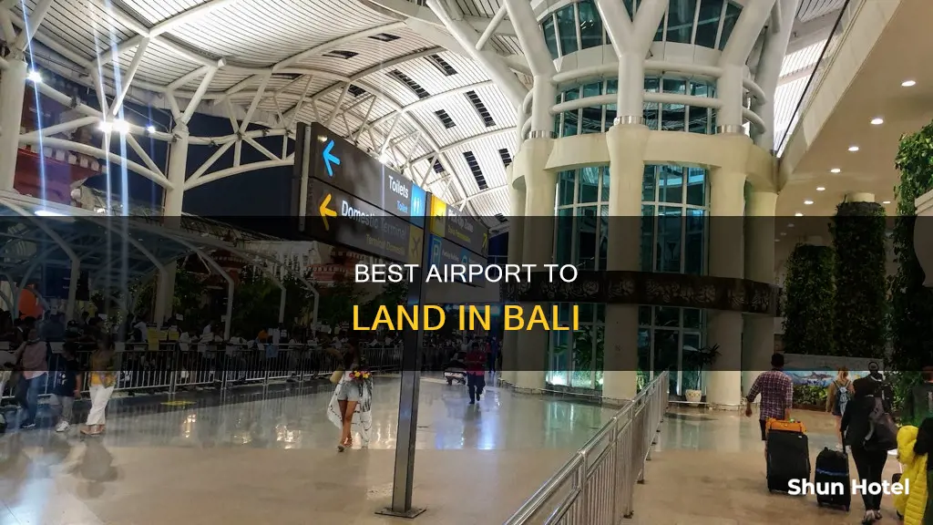 which airport to land in bali
