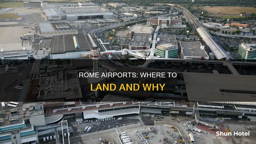 which airport to land in rome