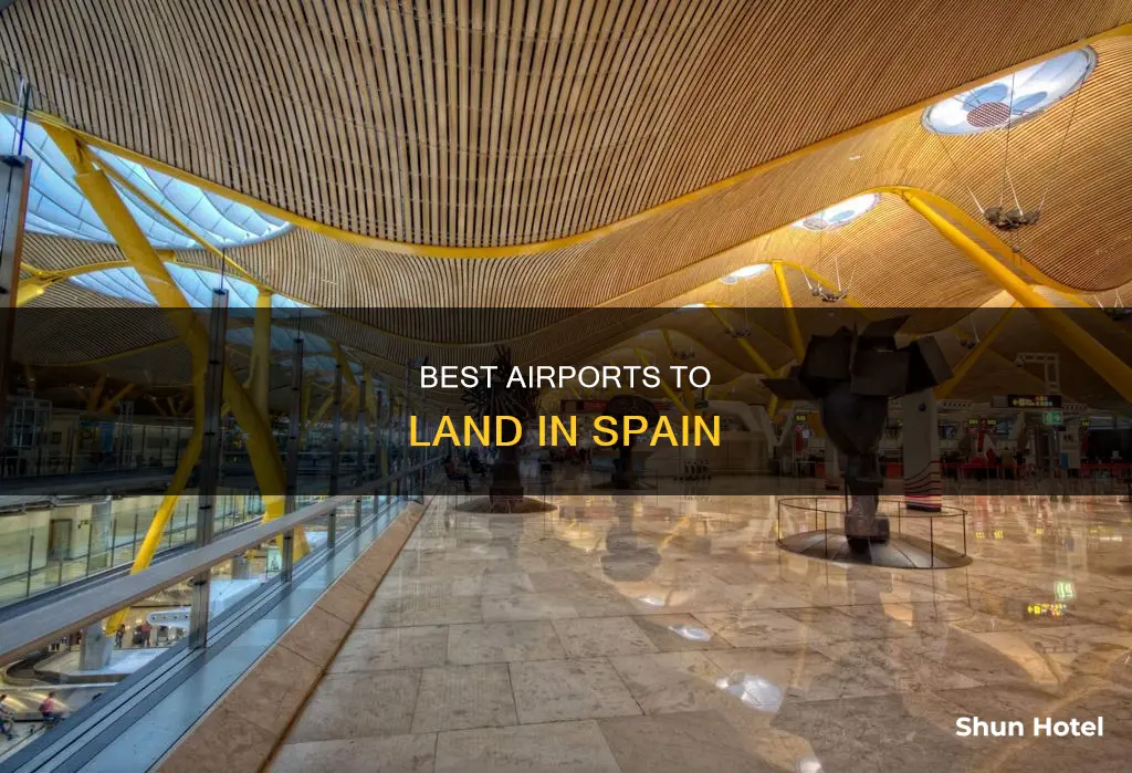 which airport to land in spain