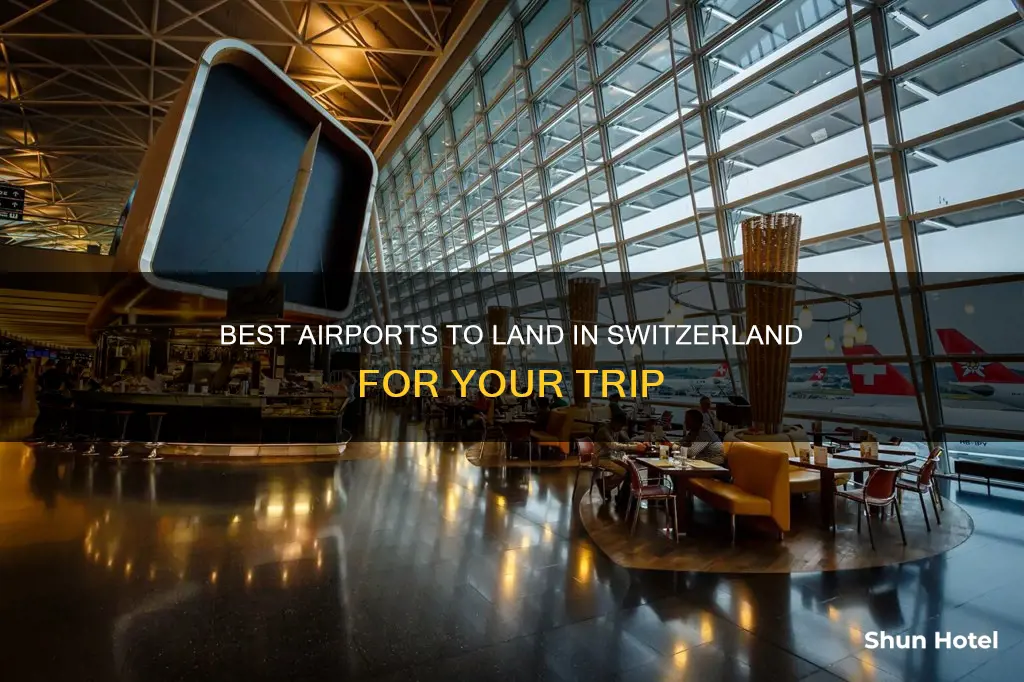 which airport to land in switzerland