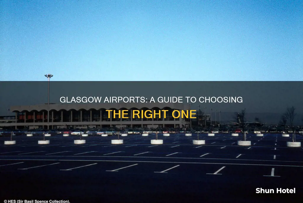 which airport to use in glasgow