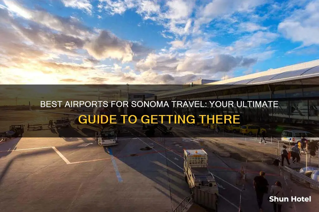 which airport to use to get to sonoma