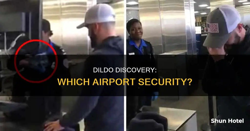 which airport was the dildo at