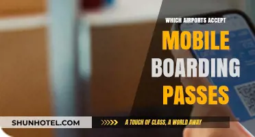 Mobile Boarding Passes: Which Airports Accept Them?