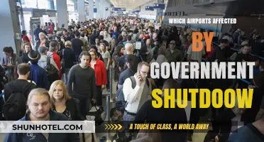 Airports Affected: Government Shutdown Fallout