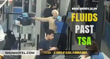 Airports with TSA PreCheck: Bring Your Own Drinks