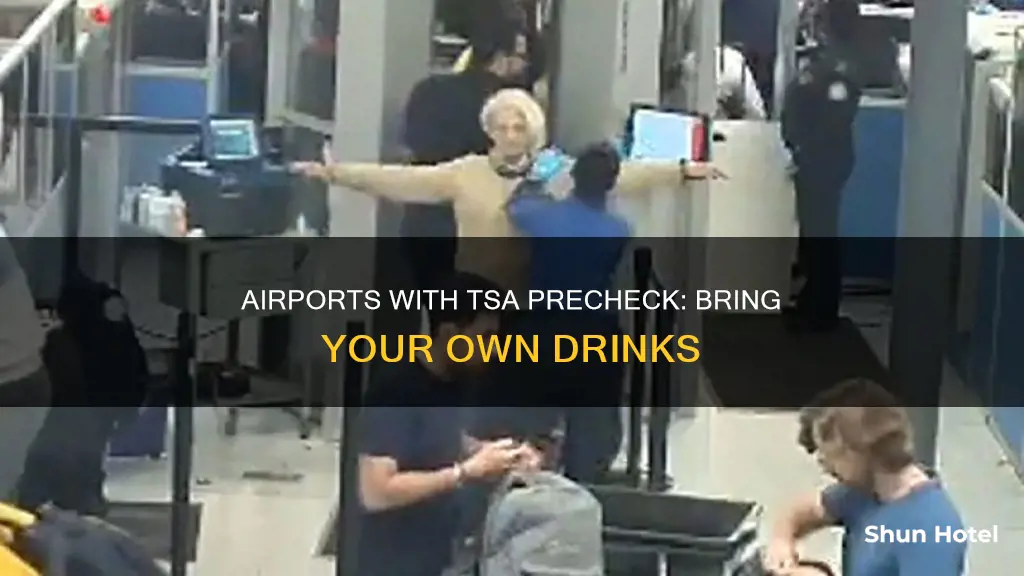 which airports allow fluids past tsa