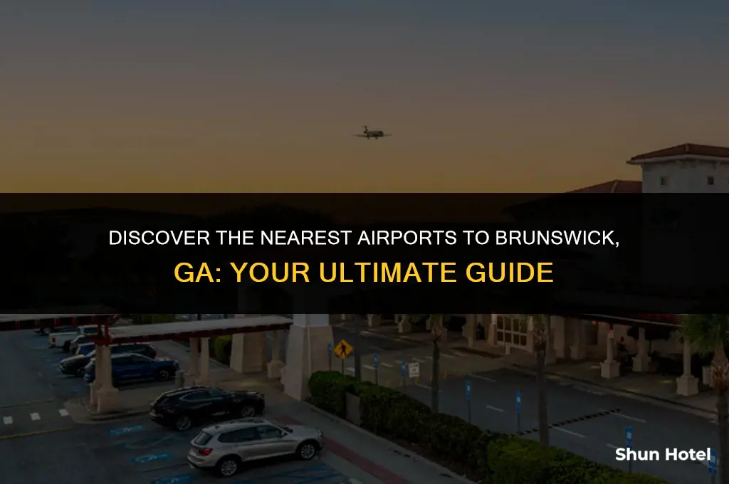 which airports are closest to brunswick ga