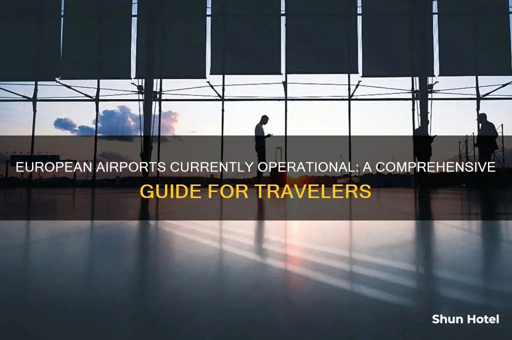 which airports are open in europe