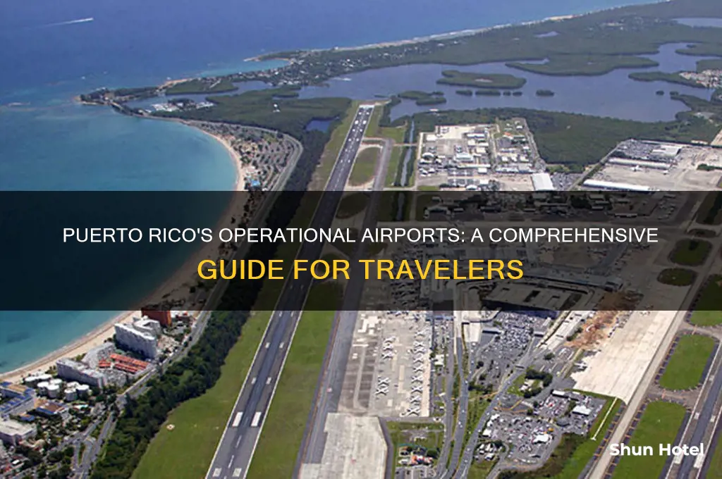 which airports are open in puerto rico