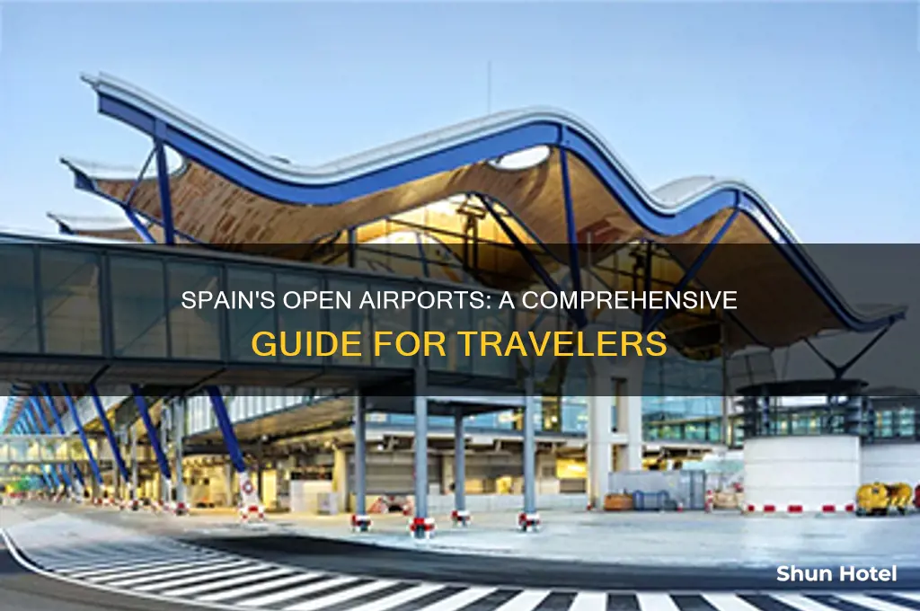 which airports are open in spain