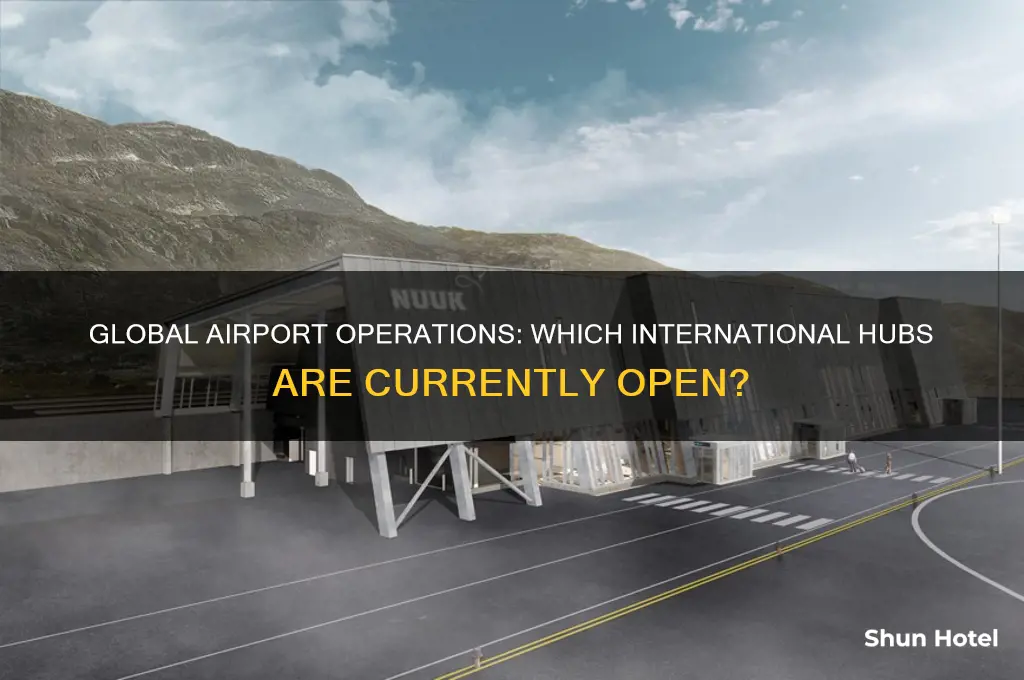 which airports are open in the world