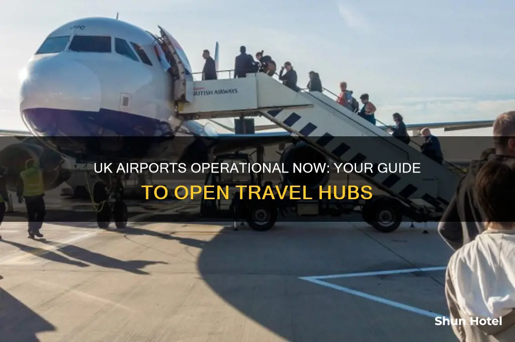 which airports are open in uk