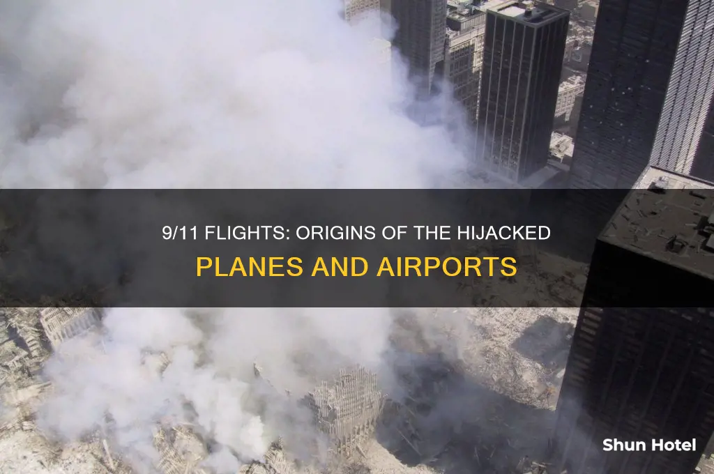 which airports did the planes ffo 911 fly out od