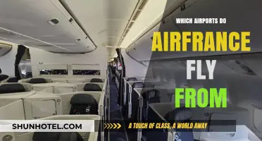 Air France Departure Hubs: Exploring Airports Served by the Airline