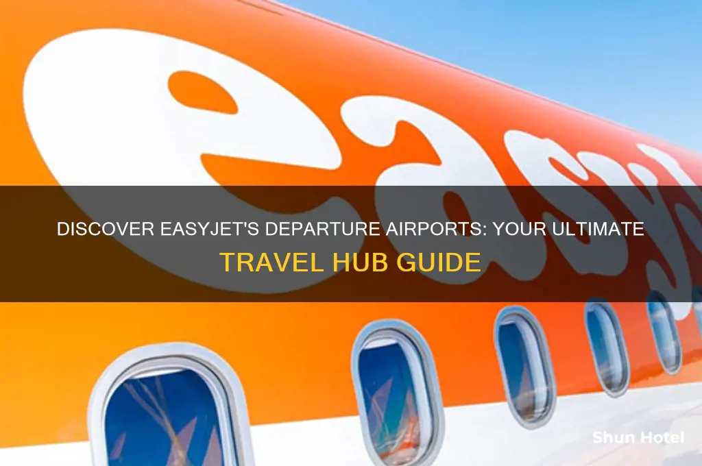 which airports does easyjet fly from