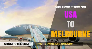 Direct Flights from USA to Melbourne: Top Airports and Routes