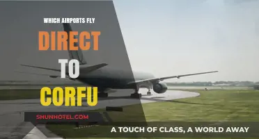 Direct Flights to Corfu: Top Airports for Non-Stop Travel