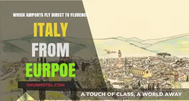 Direct European Flights to Florence: Your Airport Guide