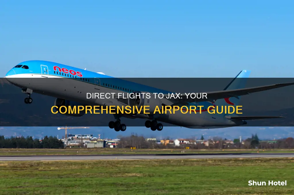 which airports fly direct to jax
