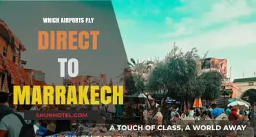 Direct Flights to Marrakech: Top Airports for Non-Stop Travel