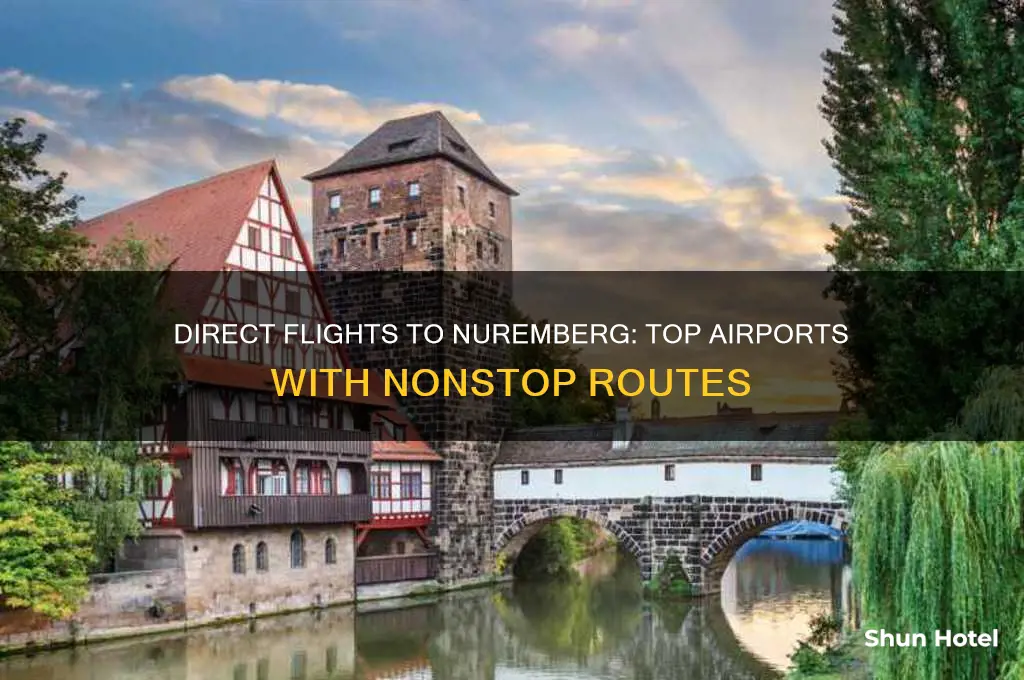which airports fly direct to nuremberg