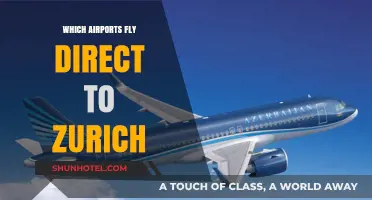 Direct Flights to Zurich: Top Airports for Non-Stop Travel