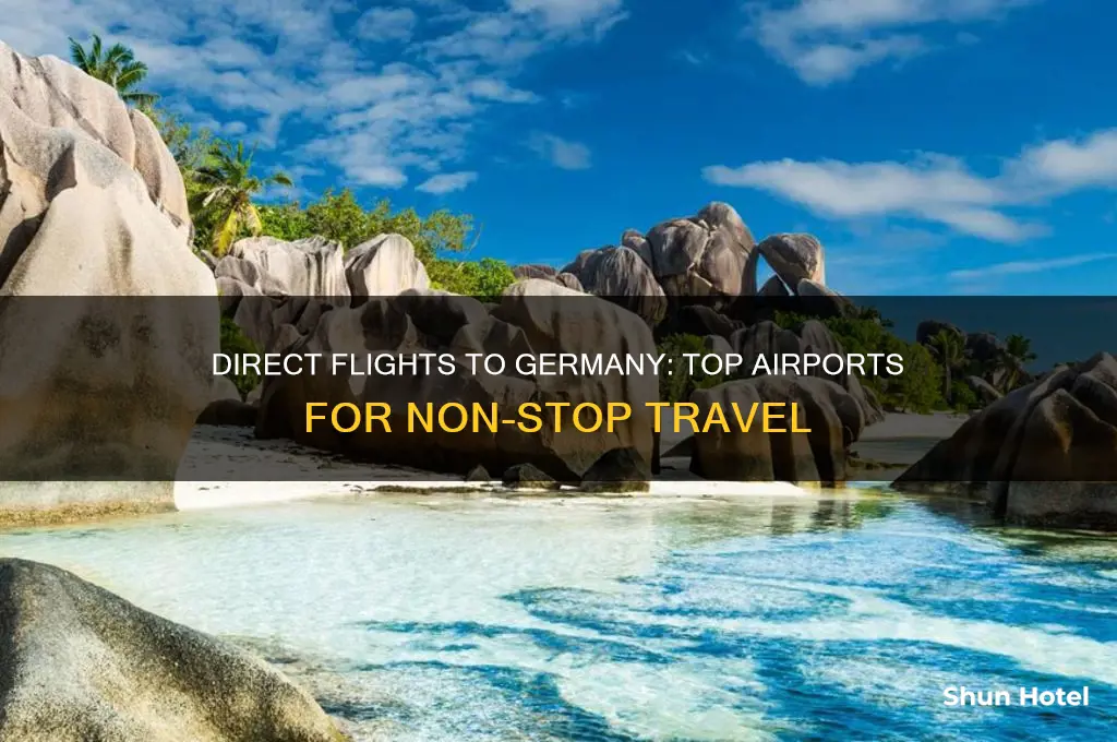 which airports fly directly to germany