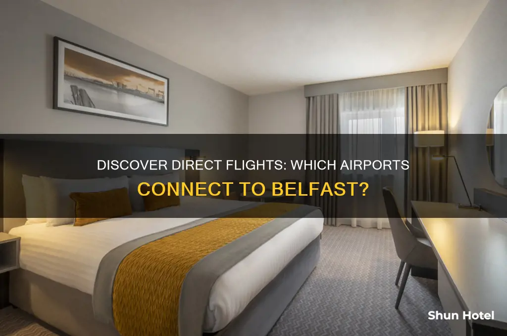 which airports fly to belfast