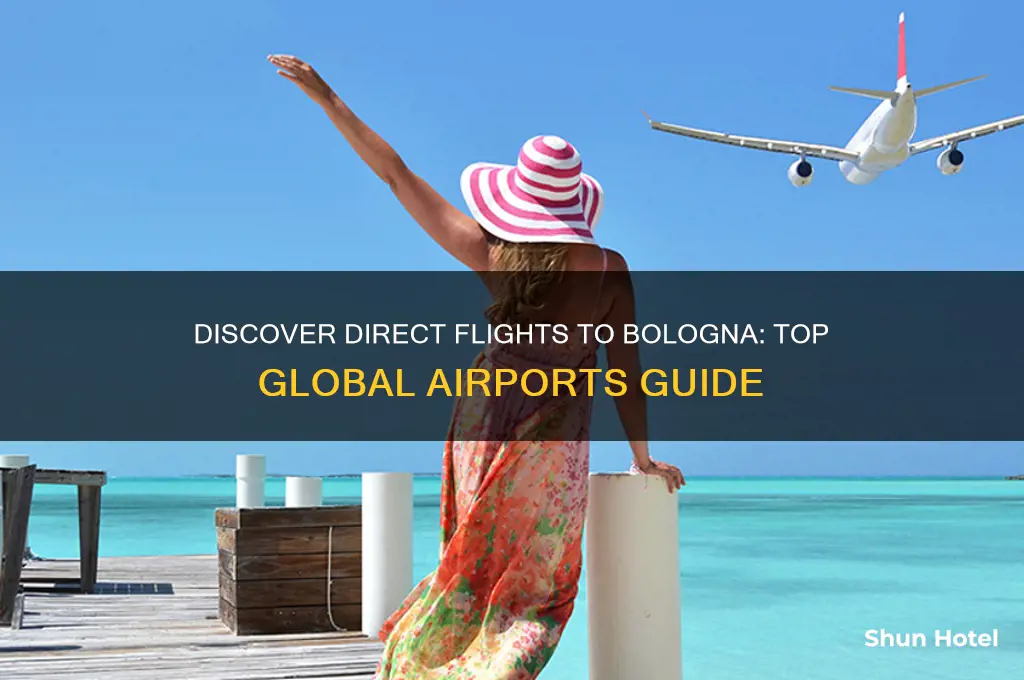 which airports fly to bologna
