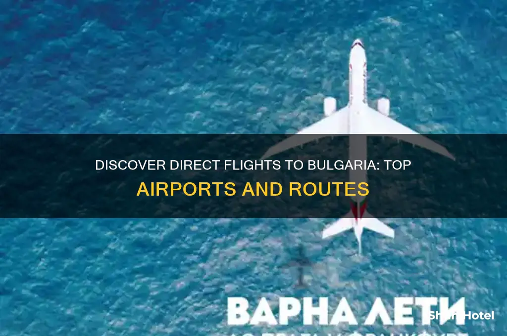 which airports fly to bulgaria