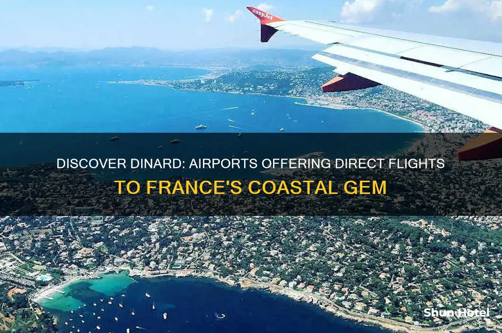 which airports fly to dinard france